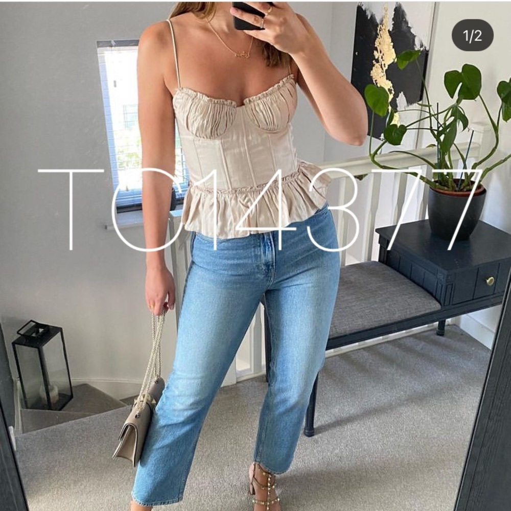 H&M BROCK COLLECTION NWT Corset Style Top - Picture 10 of 16